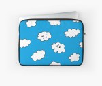 Funny clouds laptop sleeve / Redbubble