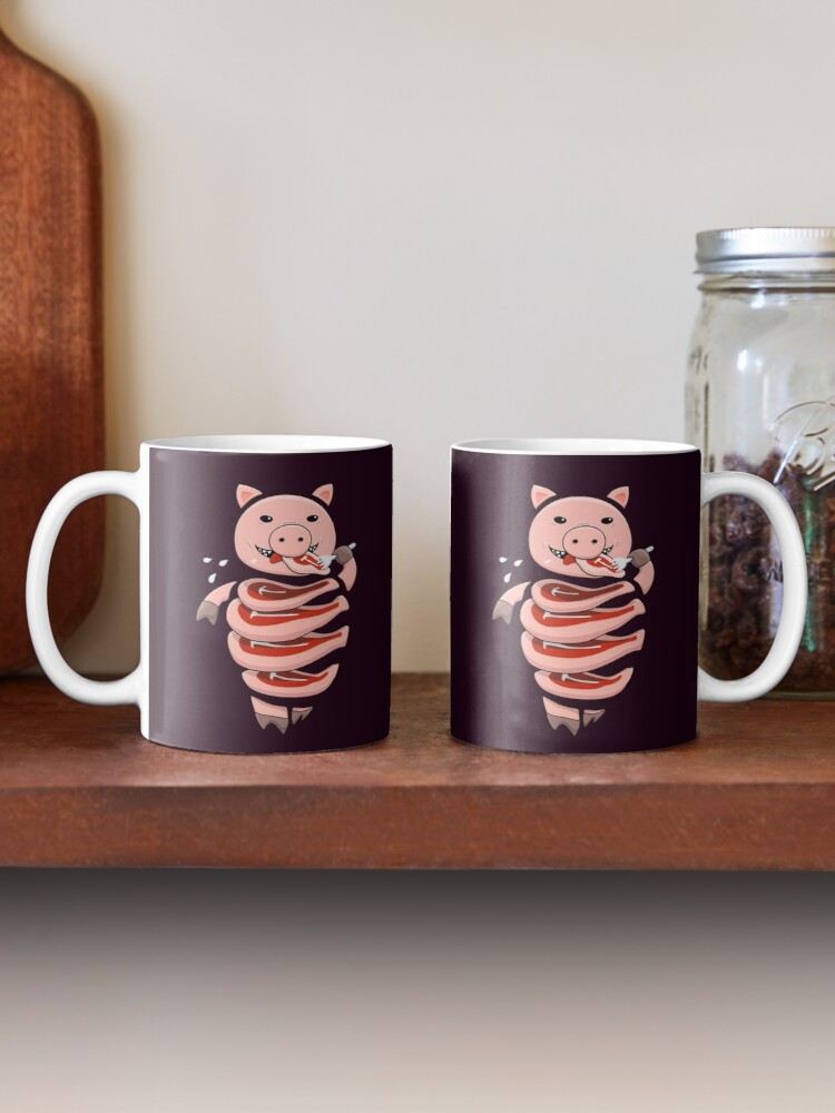 funny swine mug