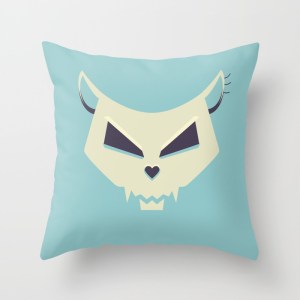 Pastel Skull pillow / Society6