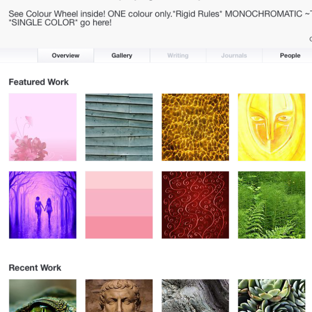 Redbubble group feature of my abstract artwork