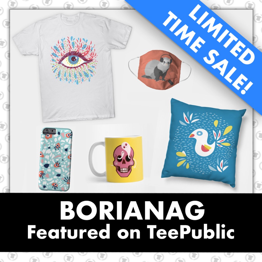 featured designer at Teepublic