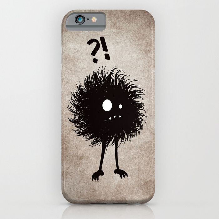 Evil wondering bug iPhone case