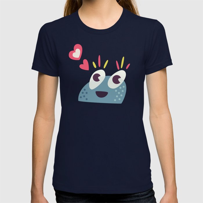 Cute candy creature t-shirt at Society6