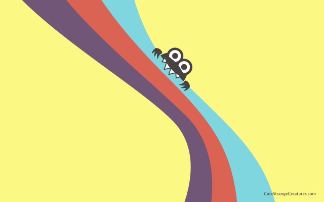 cute bug bites yummy stripes desktop wallpaper