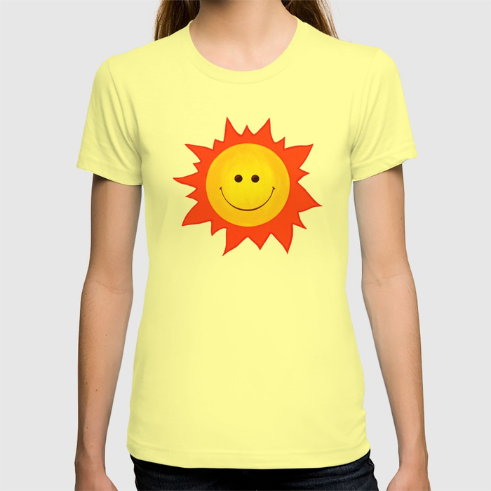 Happy Sun customizable tee / Society6