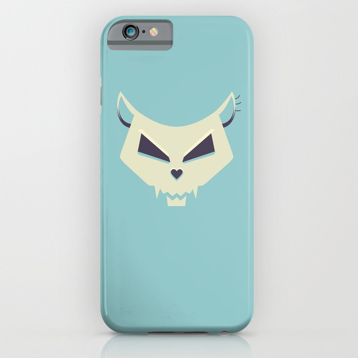 Pastel Skull iPhone case / Society6