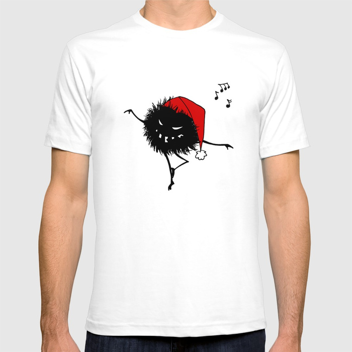 Dancing Christmas bug shirt at Society6