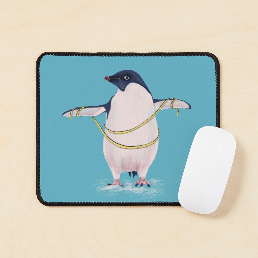 penguin mousepad