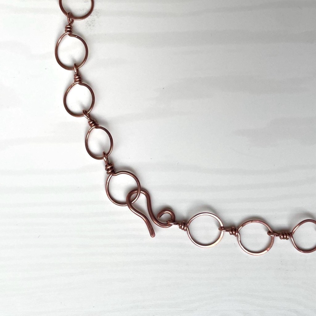 close-up to the clasp